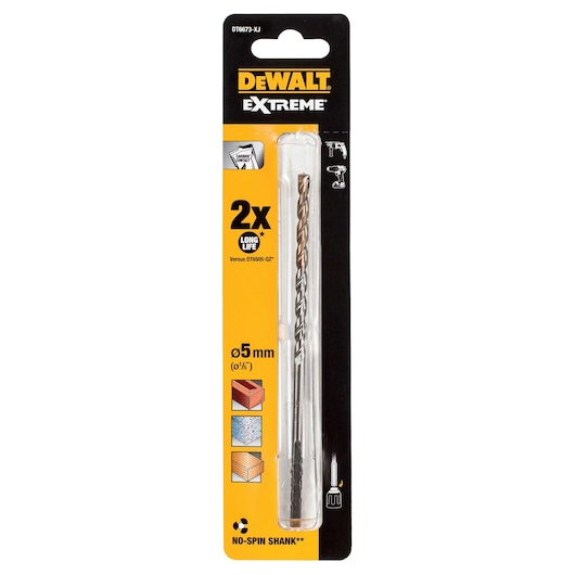 EXTREME Masonry Drill Bit 5mm x 150mm