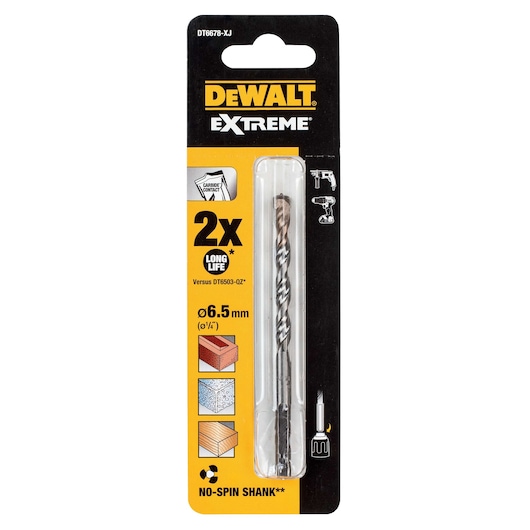 EXTREME Masonry Drill Bit 6.5mm x 100mm