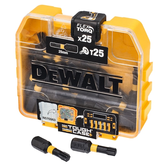 Extreme FLEXTORQ 25pc Set T25 25mm in Small Bulk Storage Case