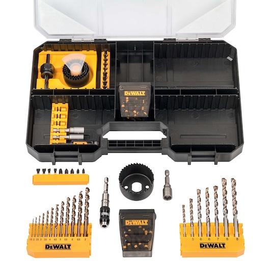 100pc Drill Drive set Compatible with TSTAK IV drawer