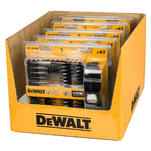 Screwdriving Set & Safety Glasses (47 pc)