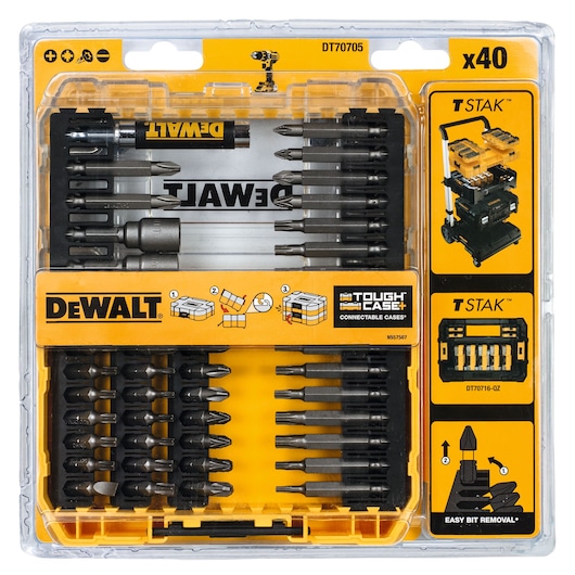 40 Piece Screwdriving Set Tx