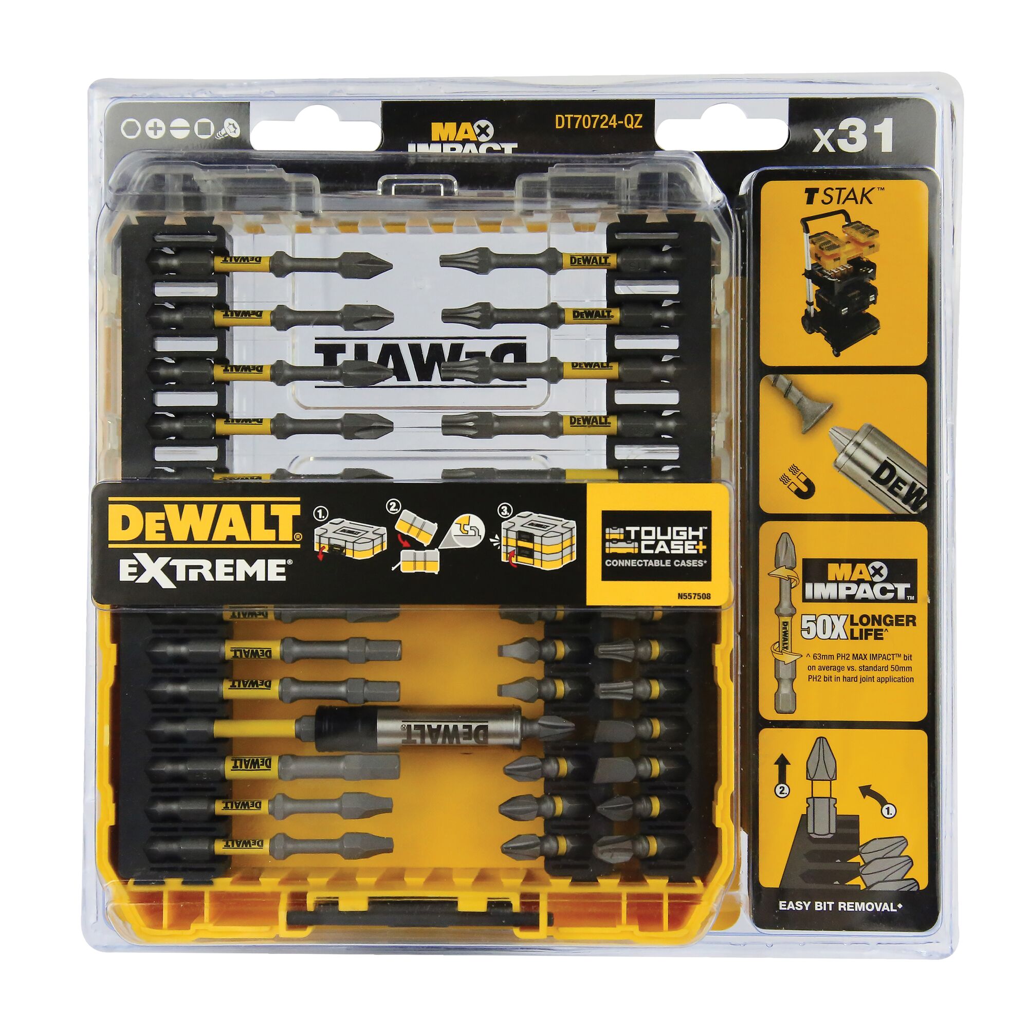 Screw Driving Set 31 pc DEWALT