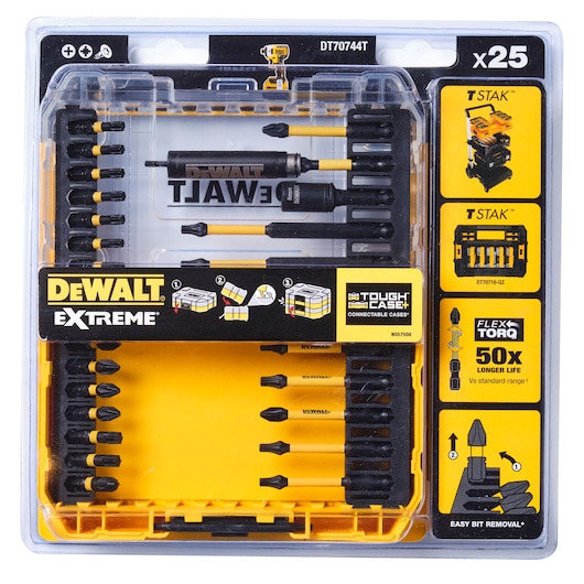 25pc FLEXTORQ Screw Driving Set