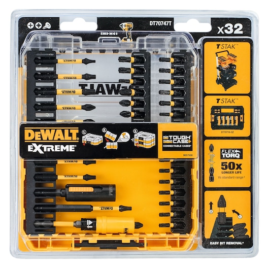 EXTREME 2™ 9 Piece FlexTORQ Screwdriving Set