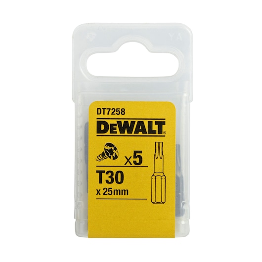 25mm Torx Bit T30 x 5