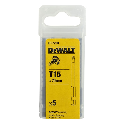 70mm Torx Bit T15 x5