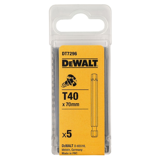 70MM Torx Bit T40 X 5