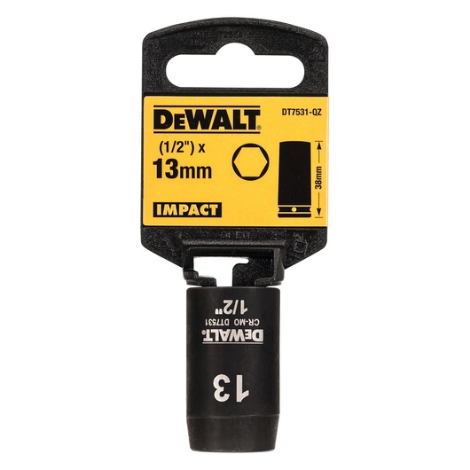 1/2" Shallow Impact Socket 13mm