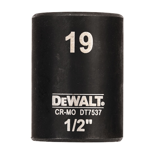 1/2" Shallow Impact Socket (19 mm)