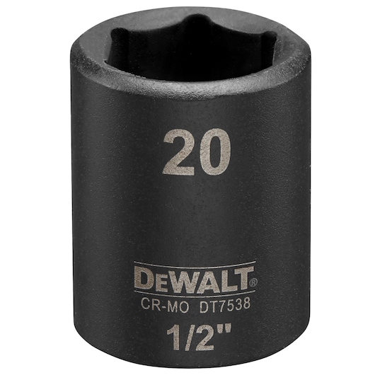 1/2" Shallow Impact Socket (20 mm)