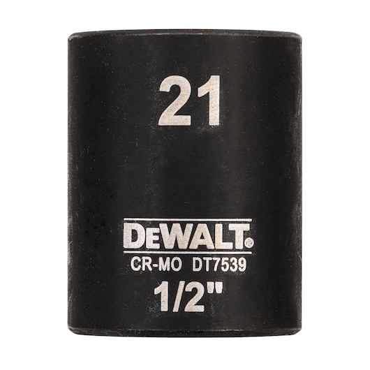 1/2" Shallow Impact Socket (21 mm)
