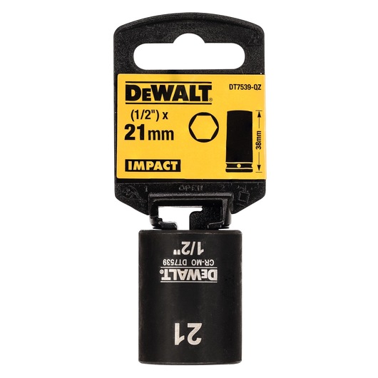 1/2" Shallow Impact Socket (21 mm)