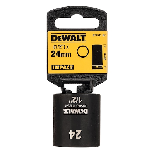 1/2" Shallow Impact Socket 24mm