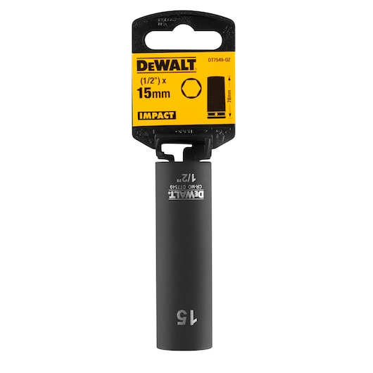 15mm 1/2"" Impact Socket (Deep)