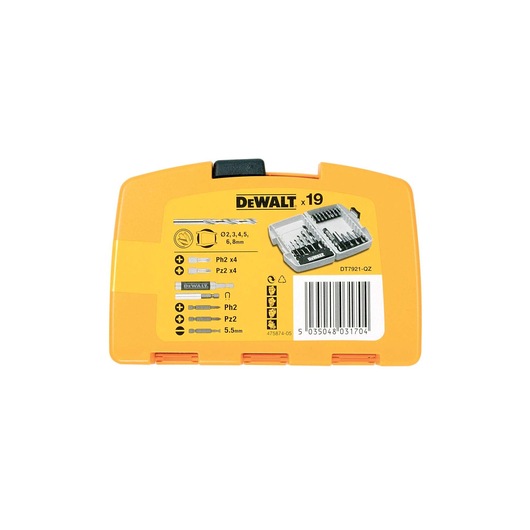 19PC SCREWDRIVING DRLL BIT SET