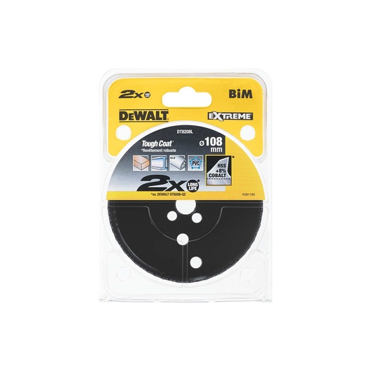 108mm EXTREME HSS Bi-metal Holesaw