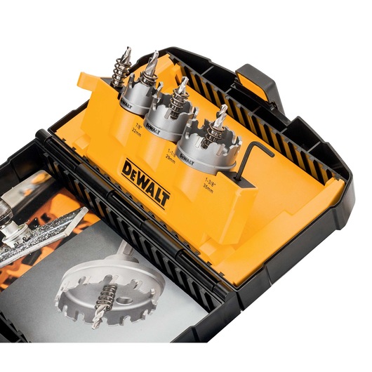 EXTREME 2x Life HSS Bi-Metal 3 Piece Carbide Hole Saw Set in Kitbox