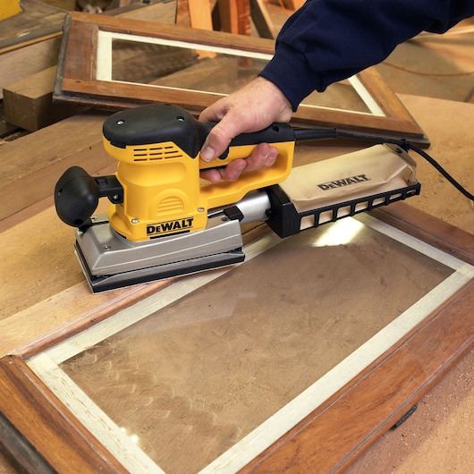 1/3 Sheet 93mm x 230mm 120G Multi Purpose Sanding Sheet 8 Hole 10 Pack