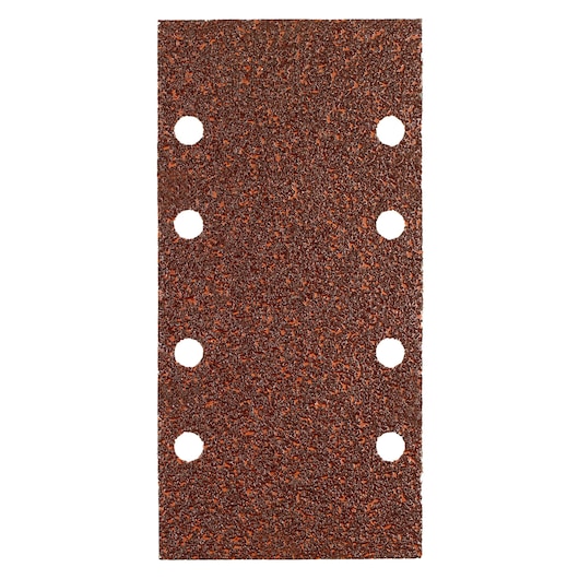 1/3 Sheet 93mm x 190mm 40G Velcro Multi Purpose Sanding Sheet 8 Hole 10 Pack