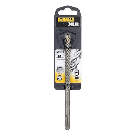 ELITE SDS+ 4-cutter Full Head Carbide 10mm x 160mm x 100mm