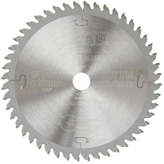 EXTREME WORKSHOP CIRCULAR SAW BLADE TCG (184 mm X 48T) (16/20 mm)