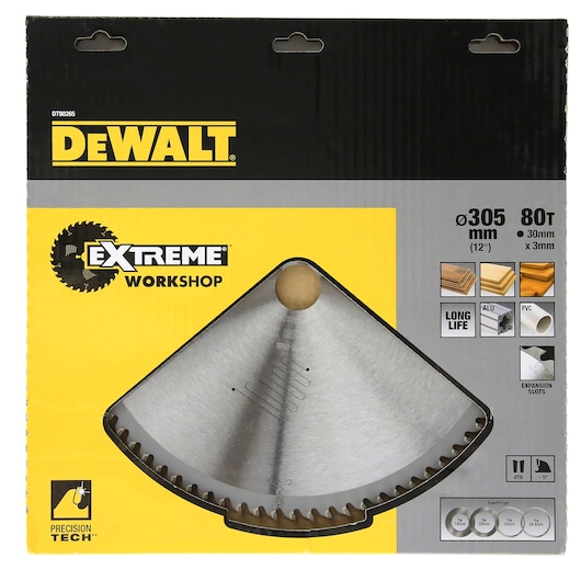 EXTREME® WORKSHOP CIRCULAR SAW BLADE ATB 305MM X 80T (16/20/25/25.4/30MM)
