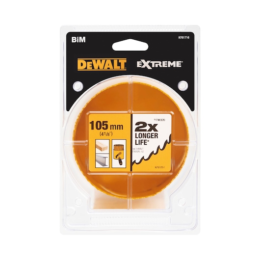Extreme Bi-Metal Hole Saw 105mm