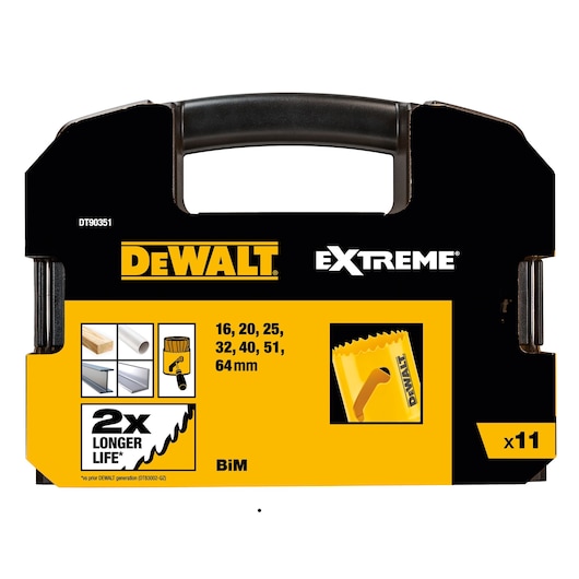 Extreme BIM HoleSaw Elec. 11pc set