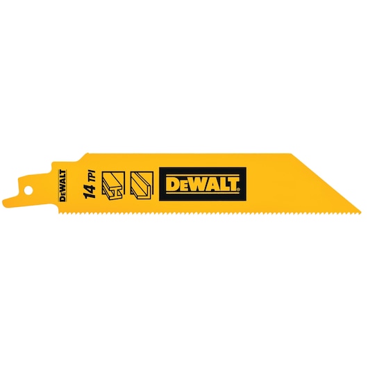 BIM InchTall RecipMetal 152mm 14TPI (5 Pack)