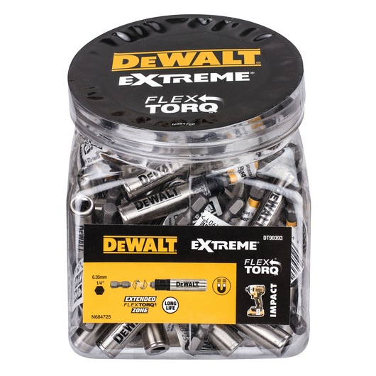 51 x DT7522-QZ Magnetic Bit Holder (JAR)