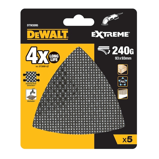 EXTREME MESH, DETAIL/MULTI 240G 5 PACK