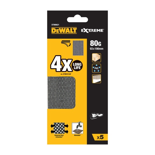 EXTREME MESH, 1/3 SHEET 80G 5 PACK