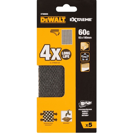 EXTREME MESH, 1/3 SHEET 60G 5 PACK