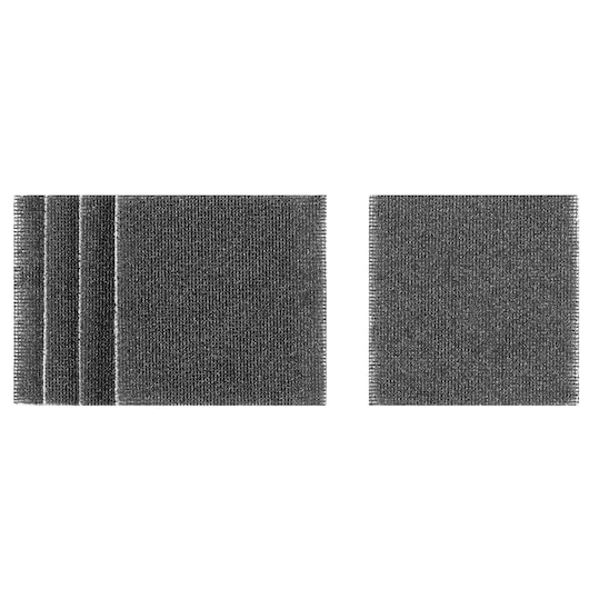 EXTREME Universal Abrasive Mesh 1/4 Sheet - 115mm x 115mm - 60G