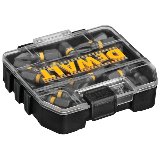 Max Impact Screwdriving Bit with Tough Case System storage box.