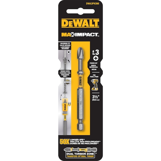 MAX IMPACT™ 89MM PH3 POWER BIT