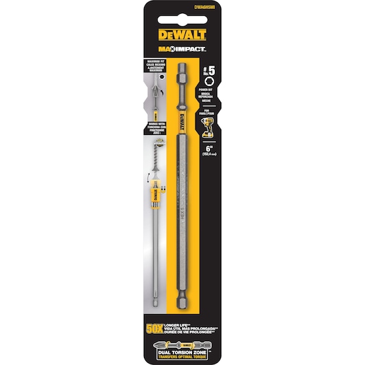 MAX IMPACT™ 150MM HEX5 POWER BIT