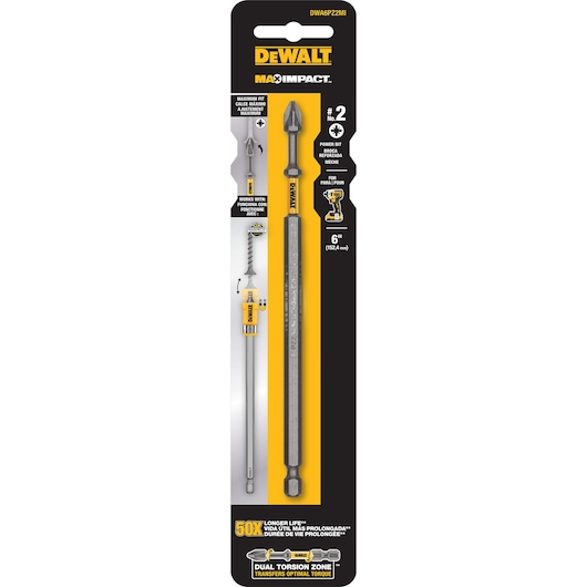 MAX IMPACT™ 150MM PZ2 POWER BIT