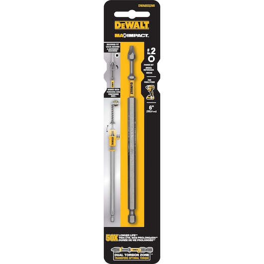 MAX IMPACT™ 150MM SQ2 POWER BIT