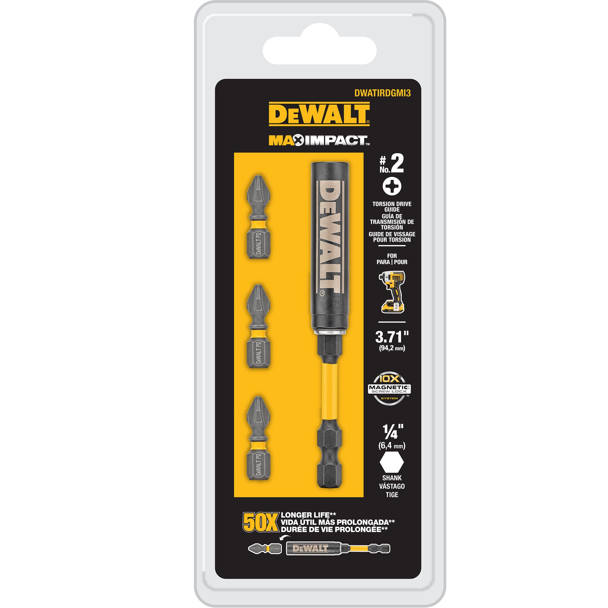 Dewalt drill clearance bit guide