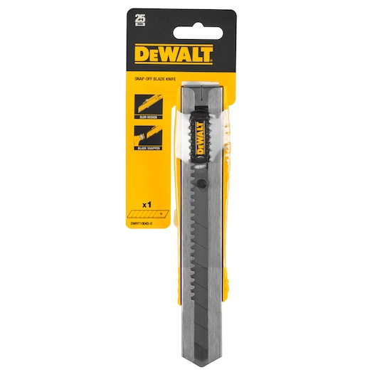 25mm Metal Snap-off Knife with Auto-Lock Slider