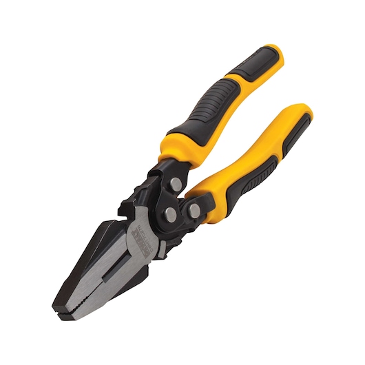Compound Action Linesman Pliers open.