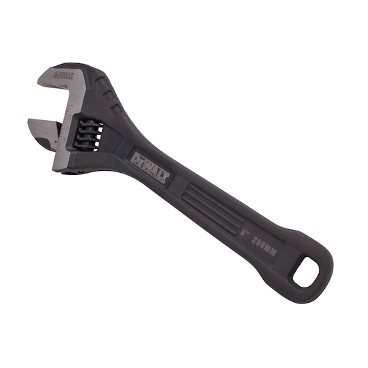 Profile of  8 inch All Steel Adjustable Wrench.