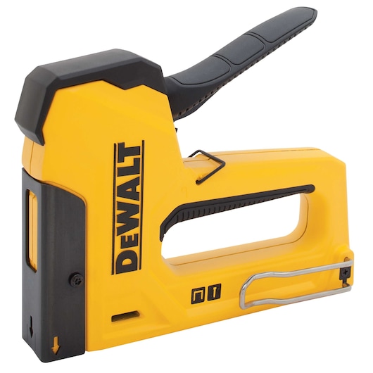 Left profile of  Heavy Duty Staple and Brad Tacker.