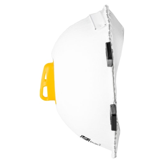 Side View of Dewalt FFP2 Disposable Particulate Respirator